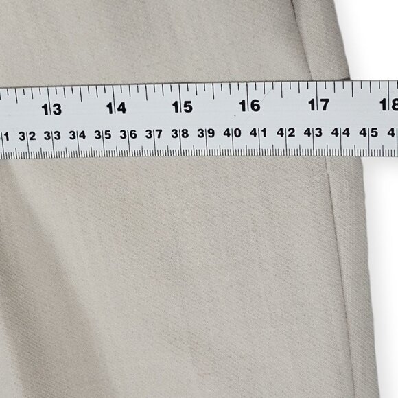 EPISODE Beige Wool Blend Two-Piece Blazer and Trouser Pant Suit Women's Size 2 - Picture 9 of 16